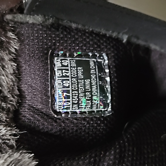 Skechers originals mukluk like boots with fake fur size 10 brown suede - Picture 4 of 6